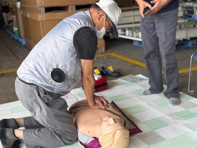 「もしも」の為に！AED講習を受けて命を守るスキルを学んできた