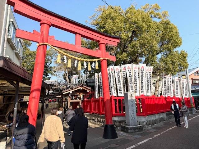 おちょぼさんで商売繁盛祈願！